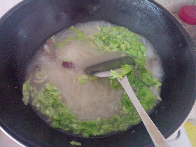 腊肉米粉步骤8