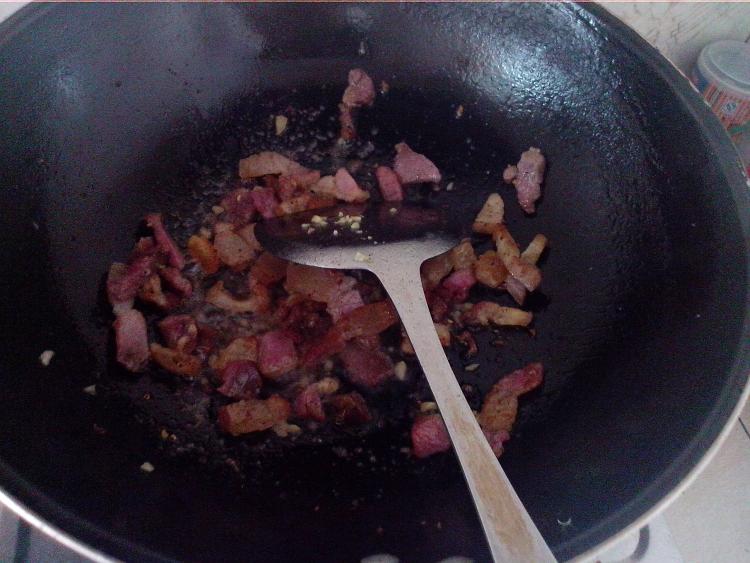腊肉土豆糯米饭步骤9