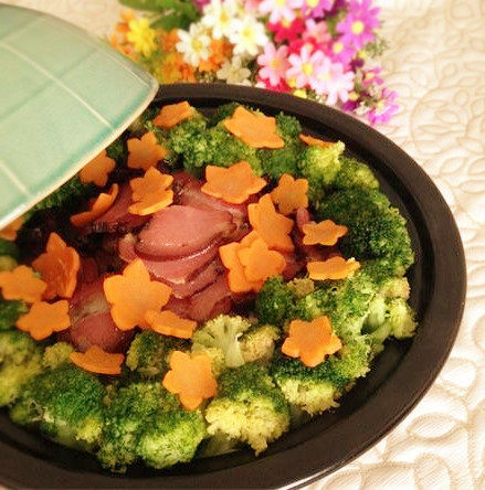 塔吉锅腊肉煲仔饭步骤12