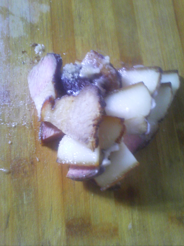 腊肉西葫芦步骤3