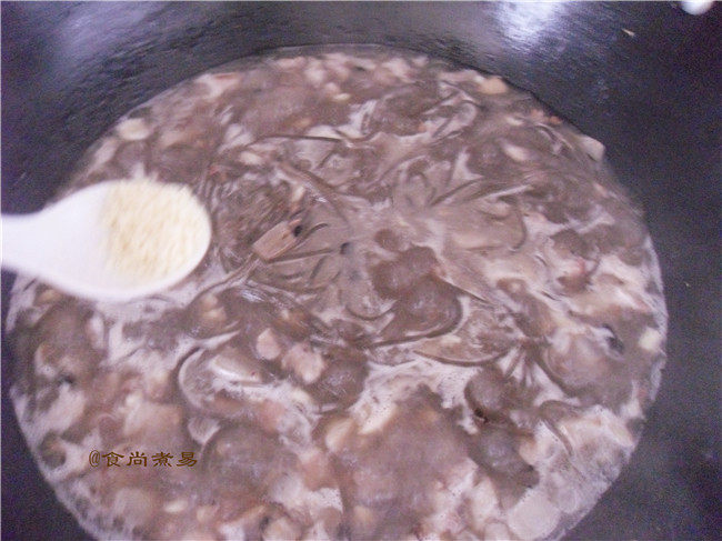 腊肉蒜蓉豉香粉条步骤11