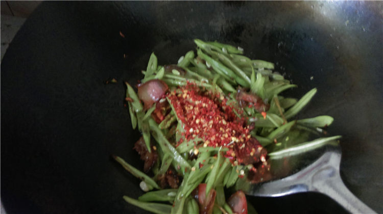 腊味四季豆步骤9