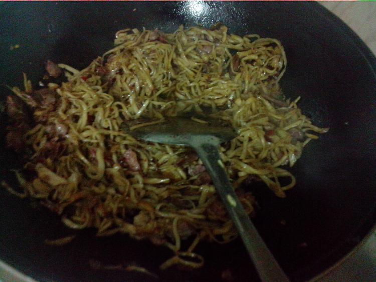腊瘦肉炒大头菜步骤10
