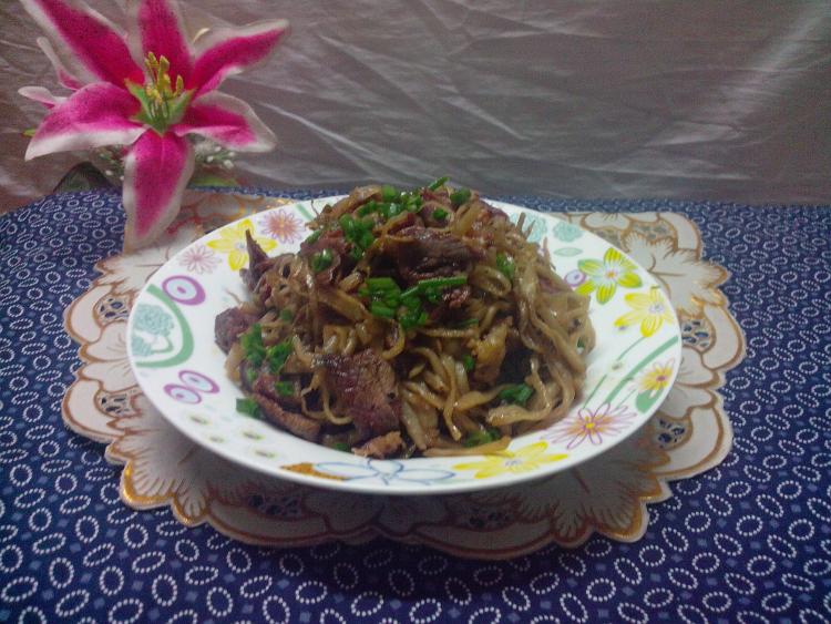腊瘦肉炒大头菜步骤12