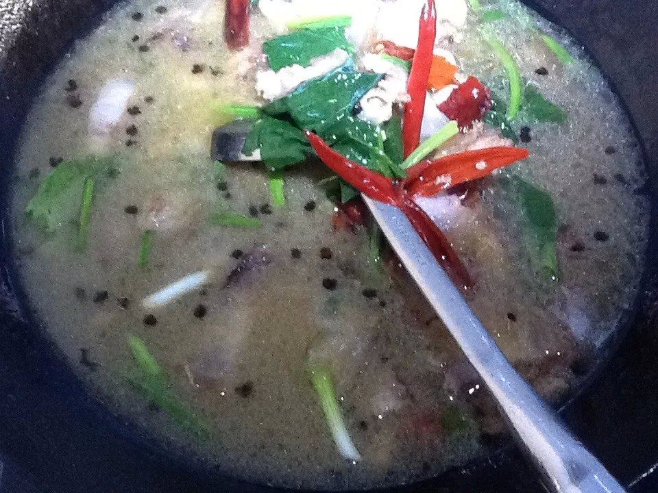 简易腊肉火锅步骤8