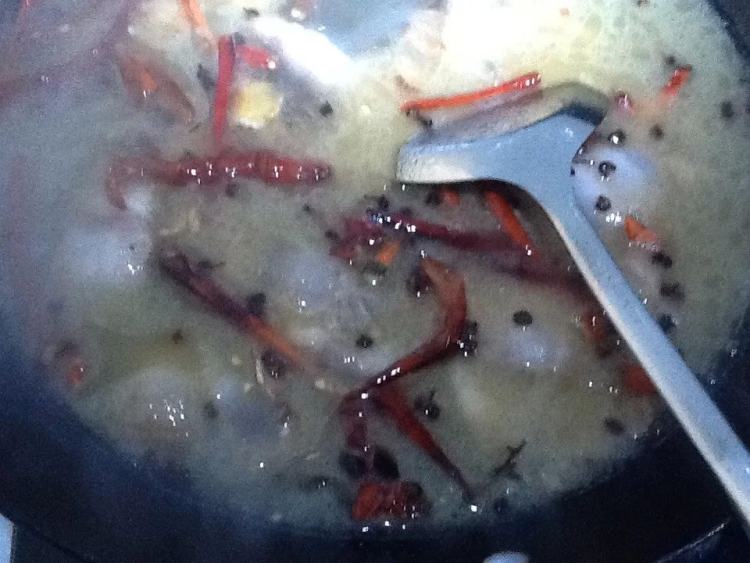 简易腊肉火锅步骤6