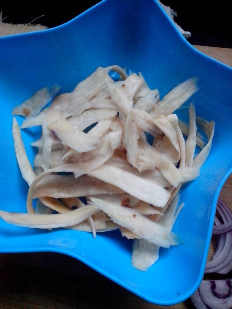 杏鲍菇腊肉饭步骤2