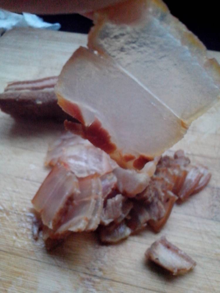 杏鲍菇腊肉饭步骤5