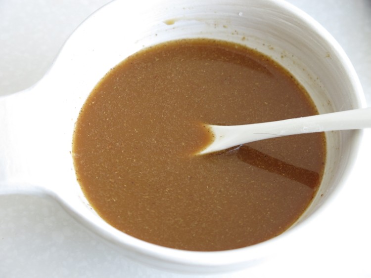 腊肉彩椒煎豆腐步骤7