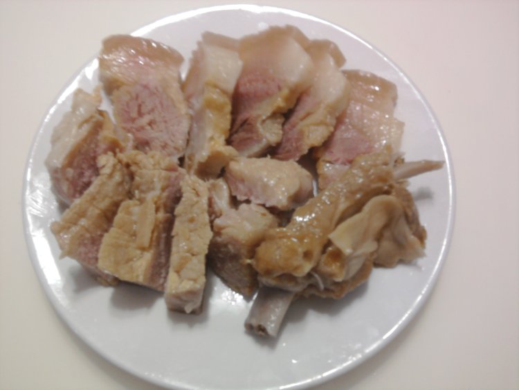 煮腊肉步骤7