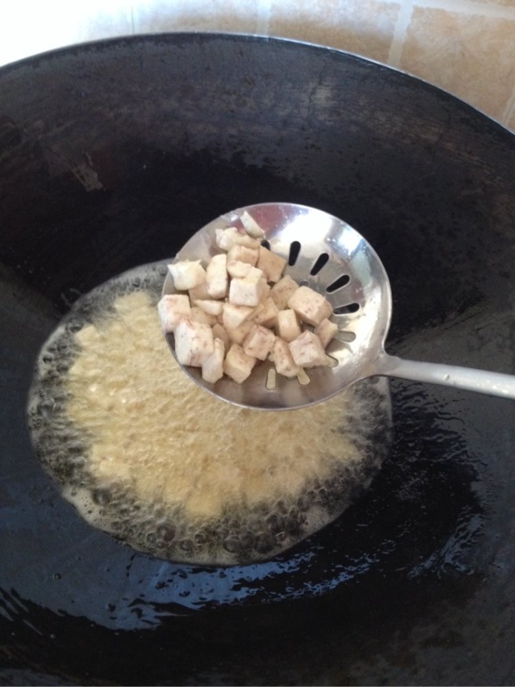 麦豆腊味焖饭步骤5