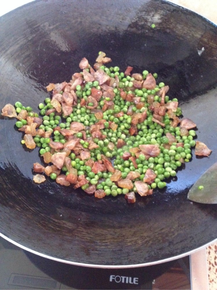 麦豆腊味焖饭步骤8