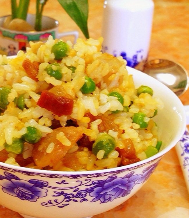麦豆腊味焖饭步骤14