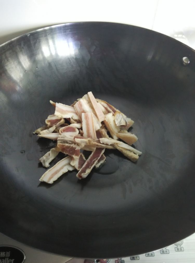 荞炒腊肉步骤5