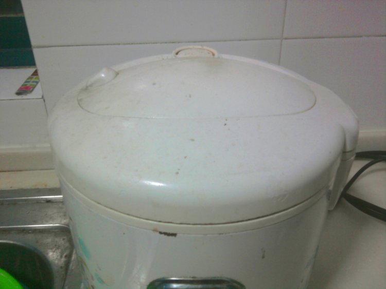 腊肉青菜胡萝卜饭步骤11