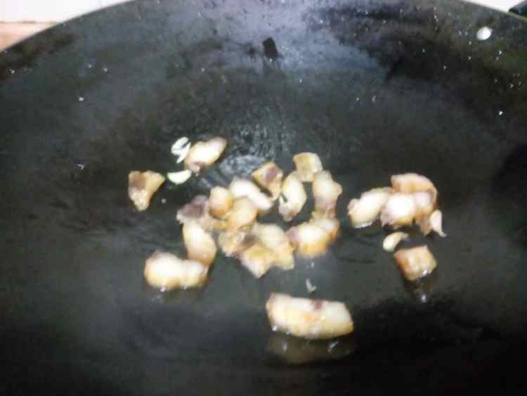 腊肉炒菜心步骤3