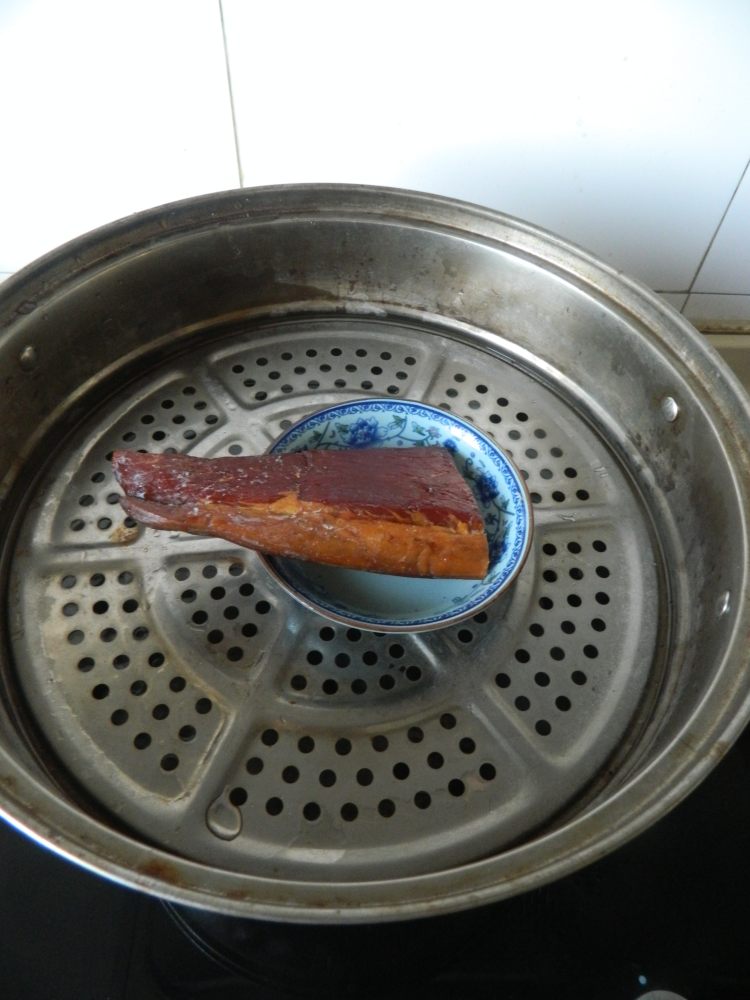 干锅腊肉萝卜步骤2