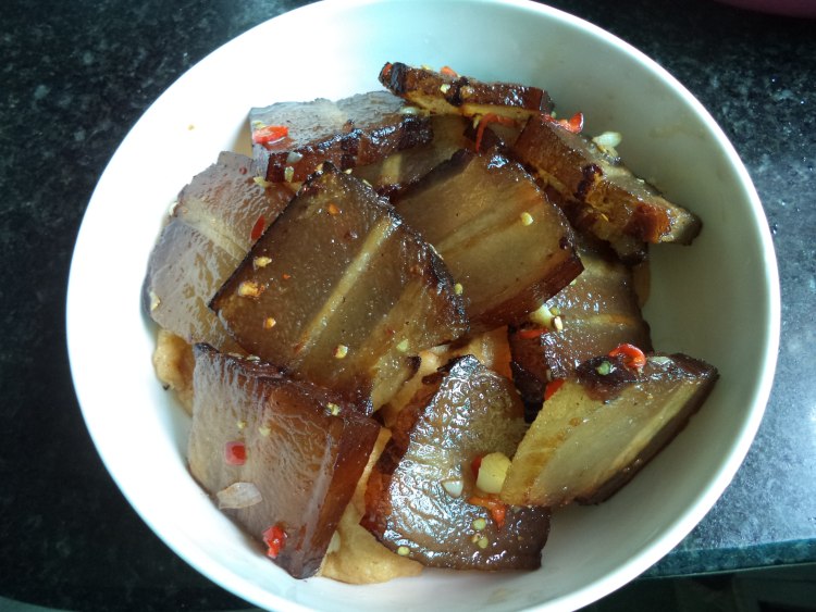 干豆角蒸油豆腐步骤6
