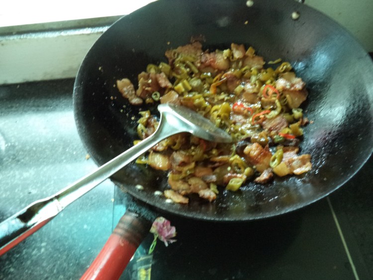 干蒸酸辣腊肉步骤5