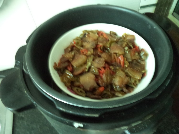 干蒸酸辣腊肉步骤9