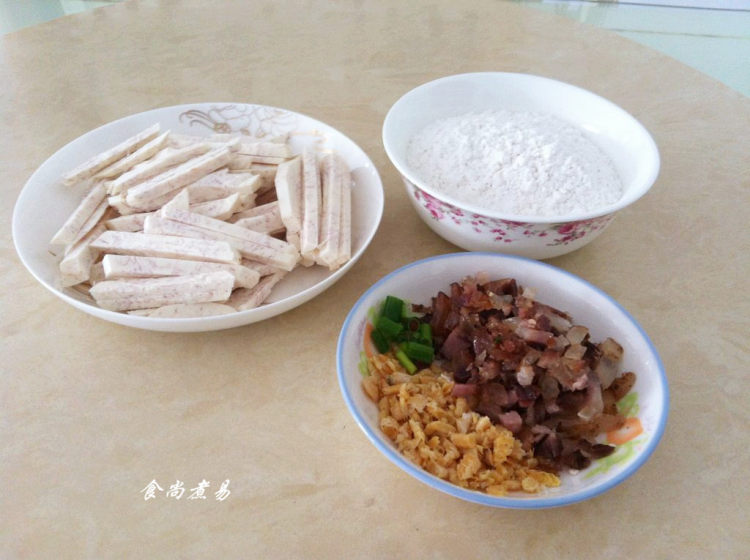 广东煎芋饼步骤3