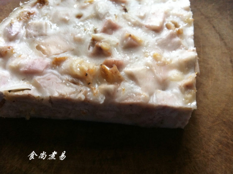 广东煎芋饼步骤9
