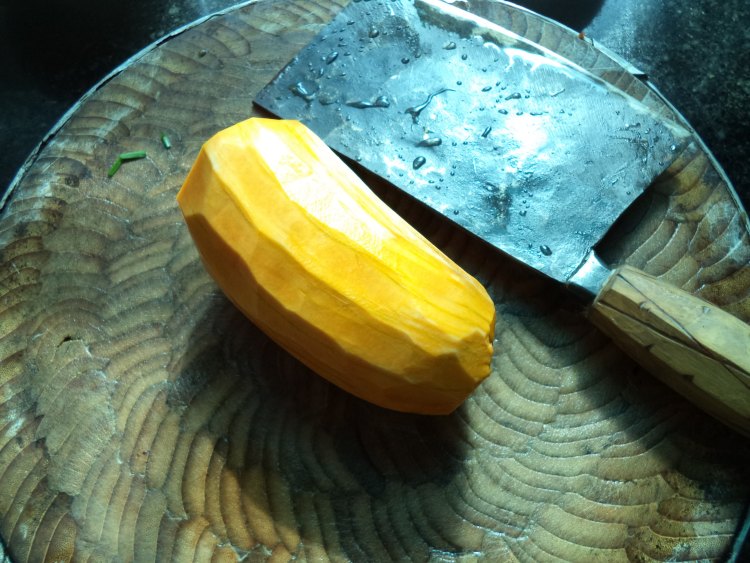 腊肉蒸南瓜步骤3