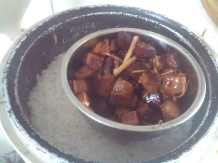 子姜腊肉丁步骤10