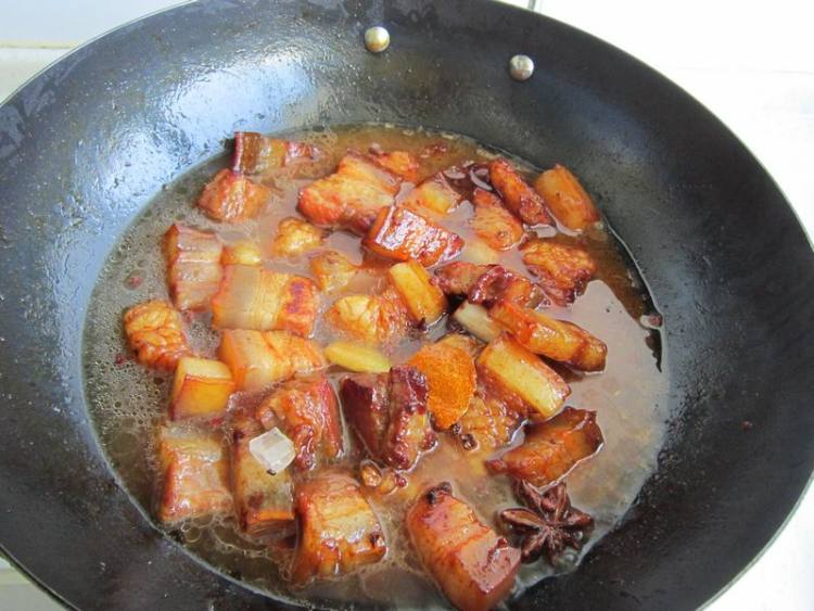 红烧腊肉步骤11