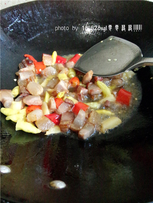 泡椒四季豆步骤7