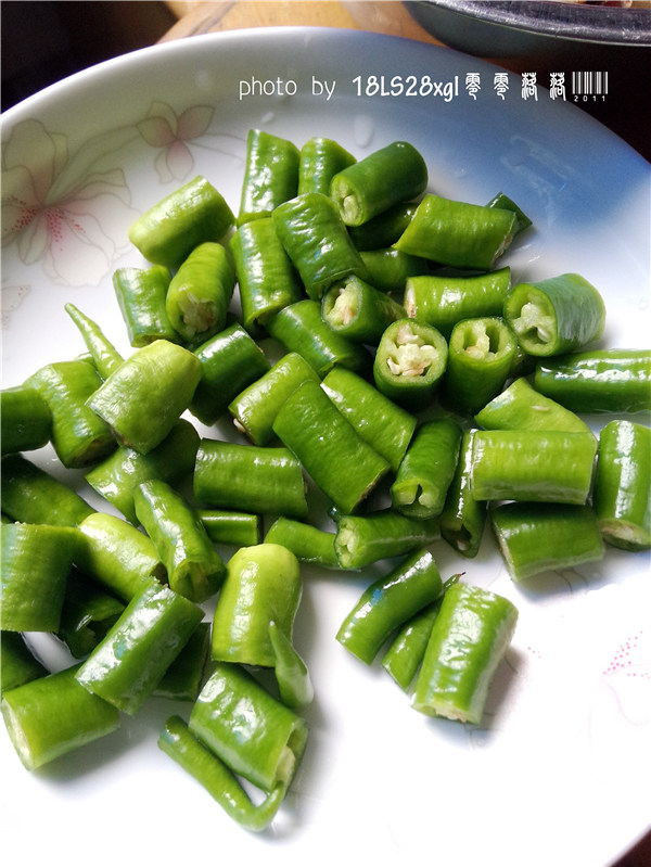 泡椒四季豆步骤4