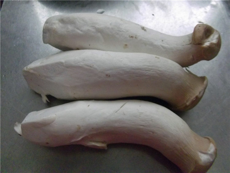 鸡腿菇炒腊肉步骤1