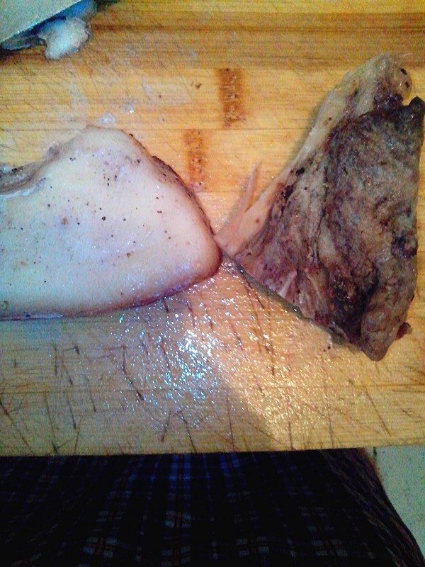 腊肉三月瓜步骤4