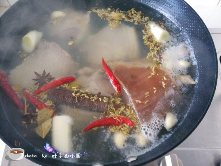 卤煮腊肉步骤6