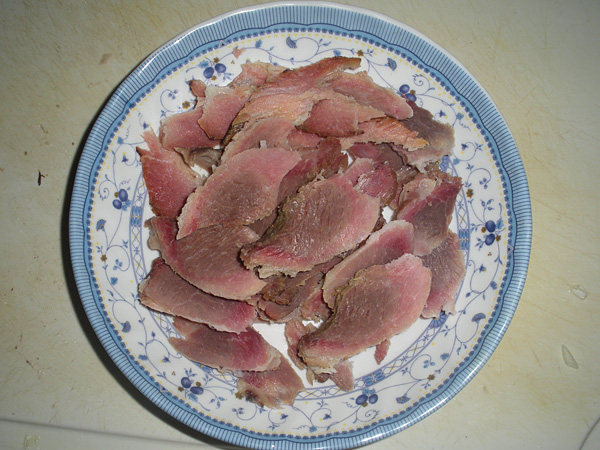 腊肉荷兰豆步骤4