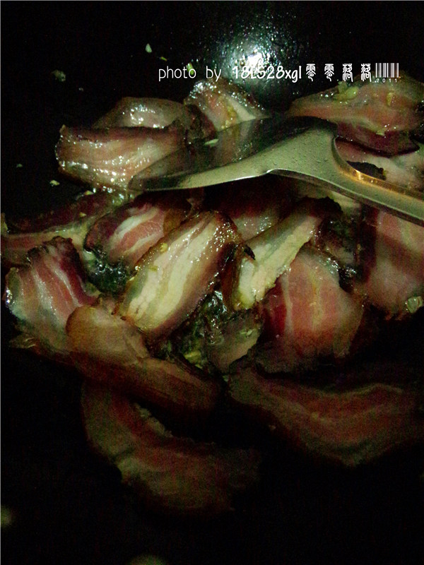 土豆腊肉步骤7