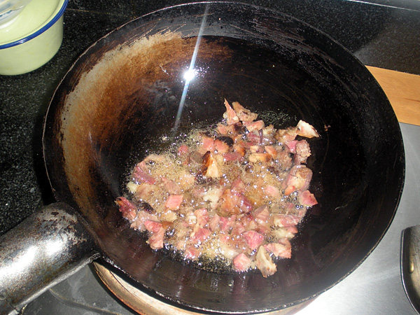腊肉炸酱面步骤9