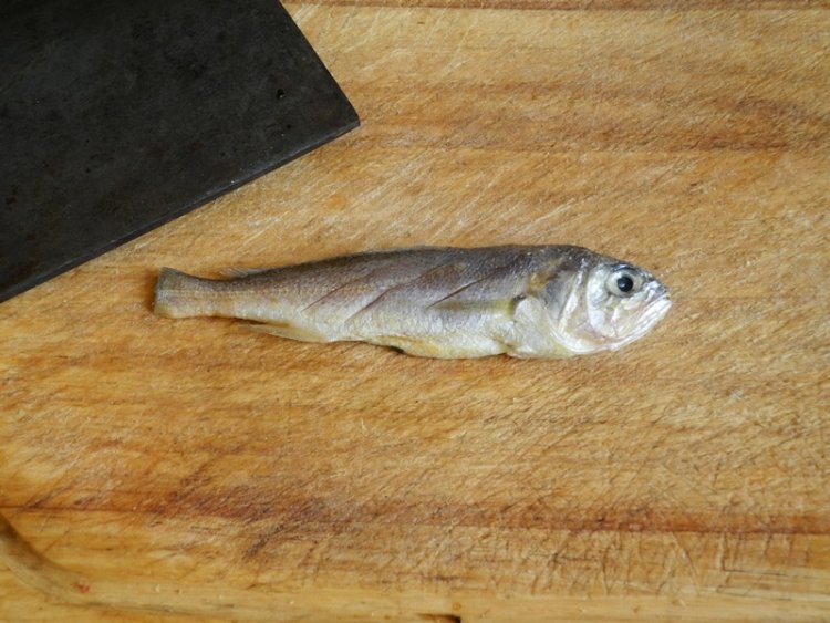 腊肉小黄花步骤1