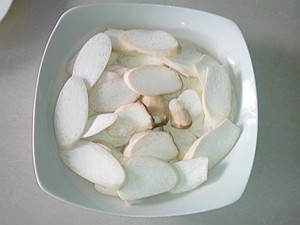 杏鲍菇蒸腊肉步骤6