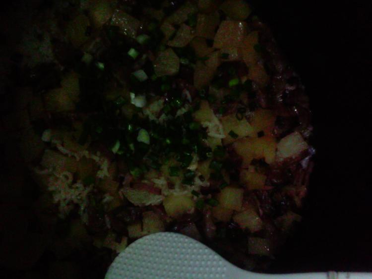 腊味土豆焖饭步骤12