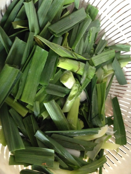 蒜香腊肉步骤2