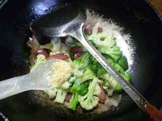 腊肉双花步骤10
