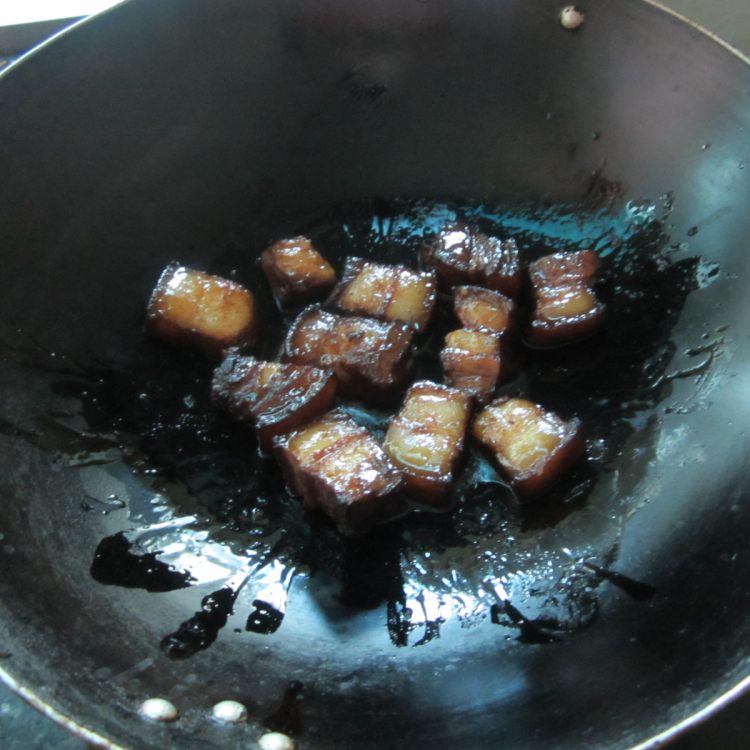 咸酸大块腊肉步骤6