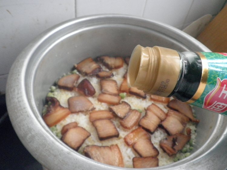 腊肉杂粮饭步骤10