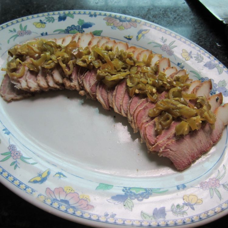 酸椒腊肉步骤5