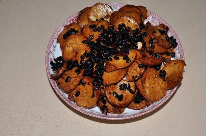 豆鼓炒腊肉豆腐卷步骤4