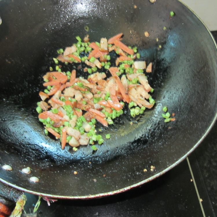 腊肉火腿饭团步骤6