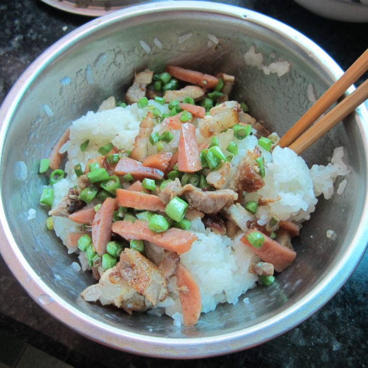 腊肉火腿饭团步骤9