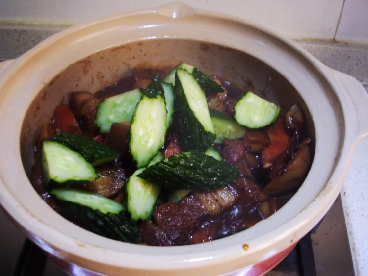 腊味土豆砂锅煲步骤15