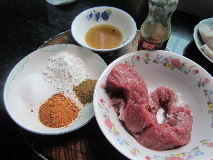 风干叉烧肉步骤2